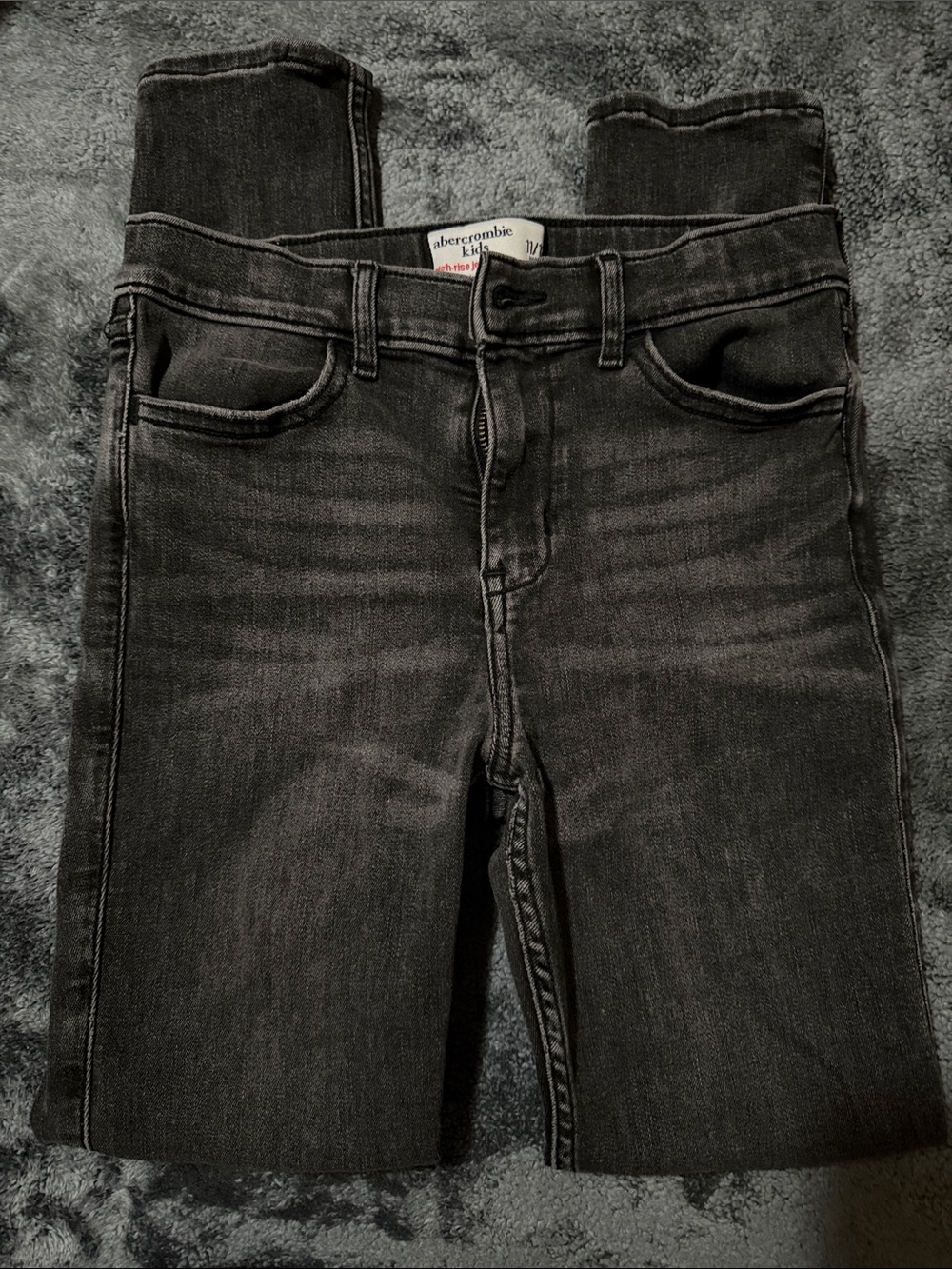 Abercrombie & Fitch Kids Charcoal Skinny Jeans